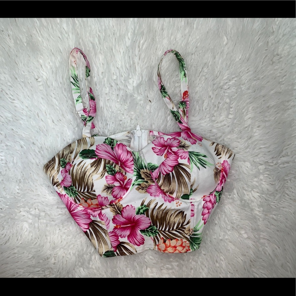Floral Crop Top